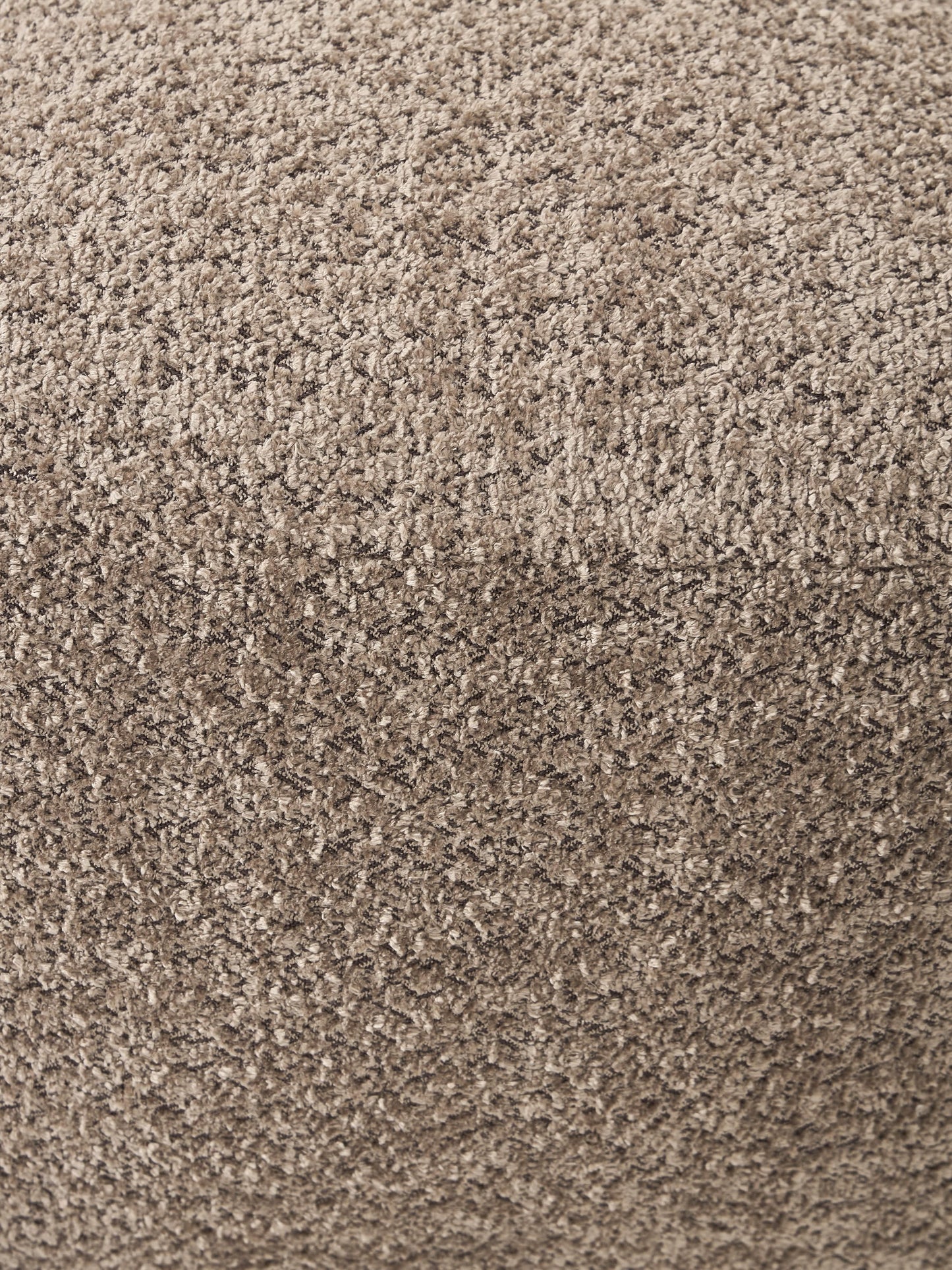 Sofa-Hocker Tayla aus Teddy-Bouclé