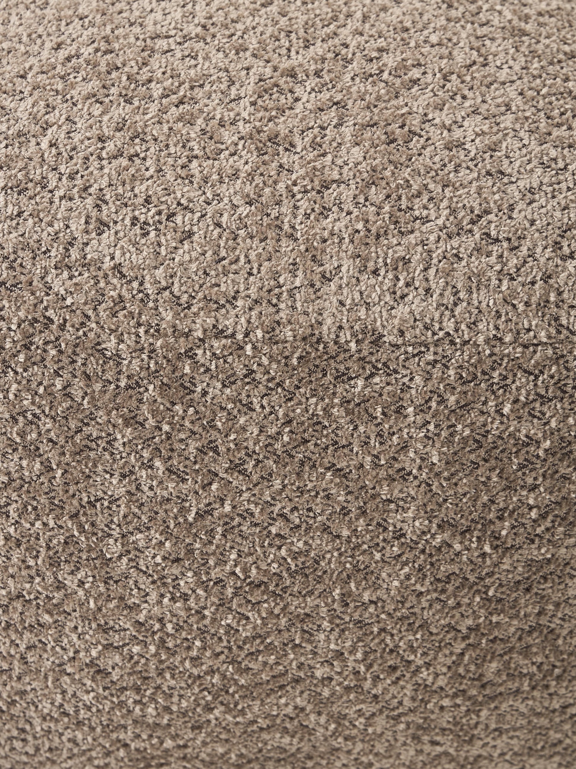 Sofa-Hocker Tayla aus Teddy-Bouclé