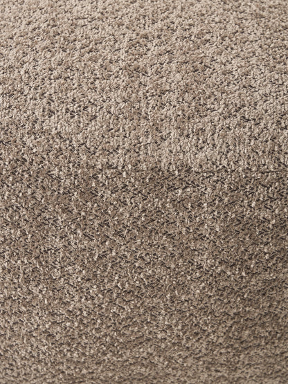 Sofa-Hocker Tayla aus Teddy-Bouclé