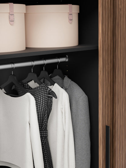 Modularer Schwebetürenschrank Simone, 300 cm Breite, in verschiedenen Größen