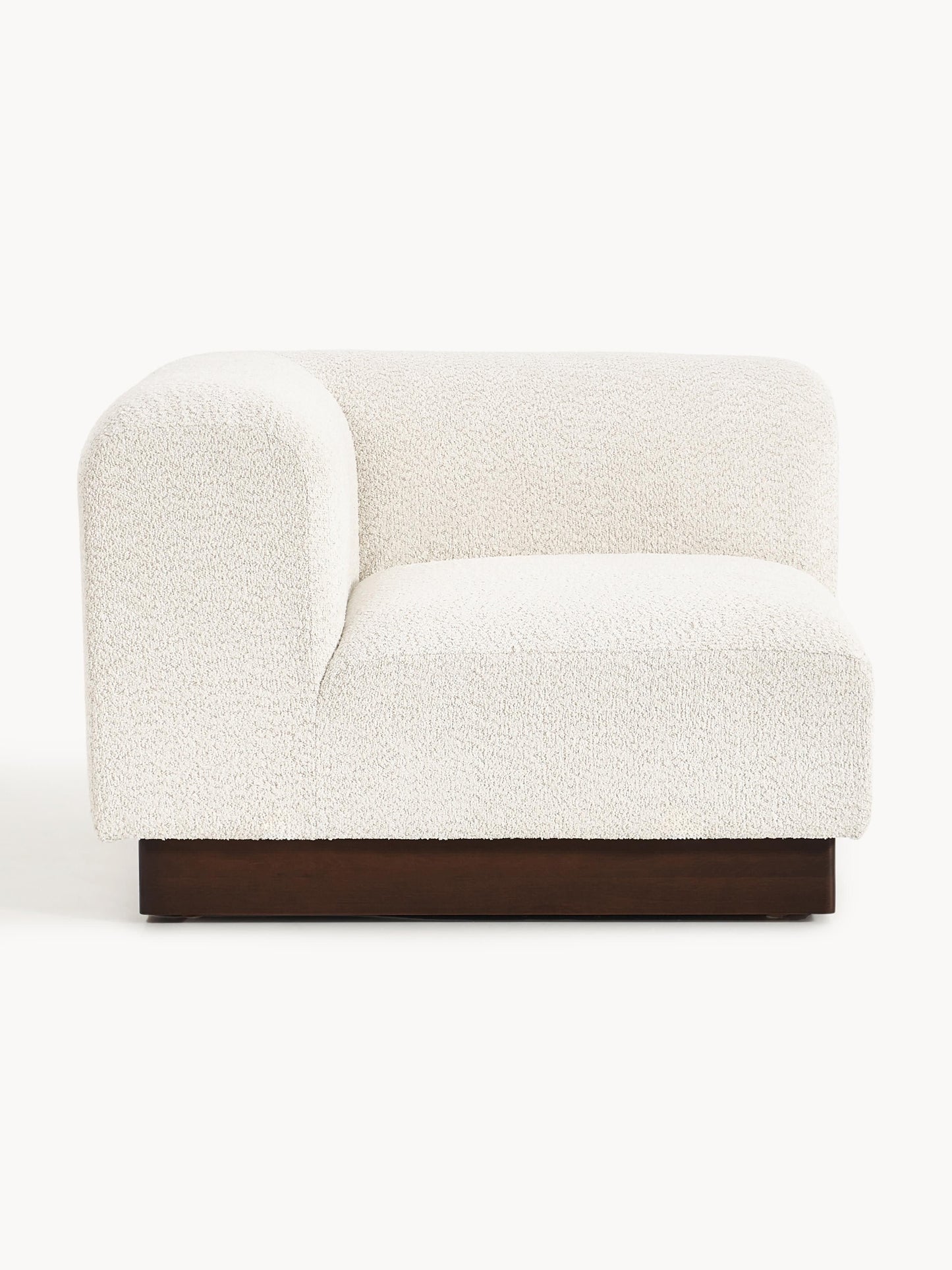 Eckmodul Natalie aus Teddy-Bouclé
