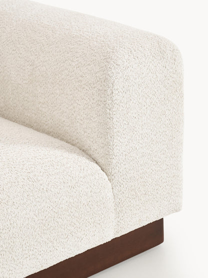Eckmodul Natalie aus Teddy-Bouclé