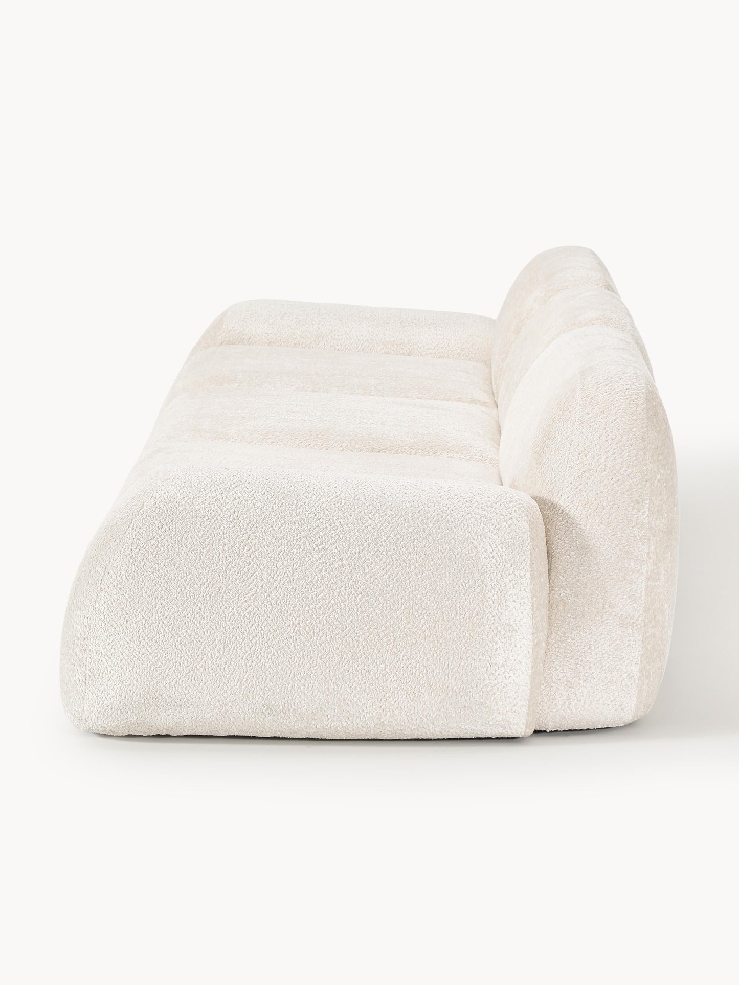Modulares Teddy-Bouclé-Sofa Wolke (4-Sitzer)