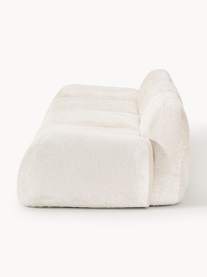 Modulares Teddy-Bouclé-Sofa Wolke (4-Sitzer)