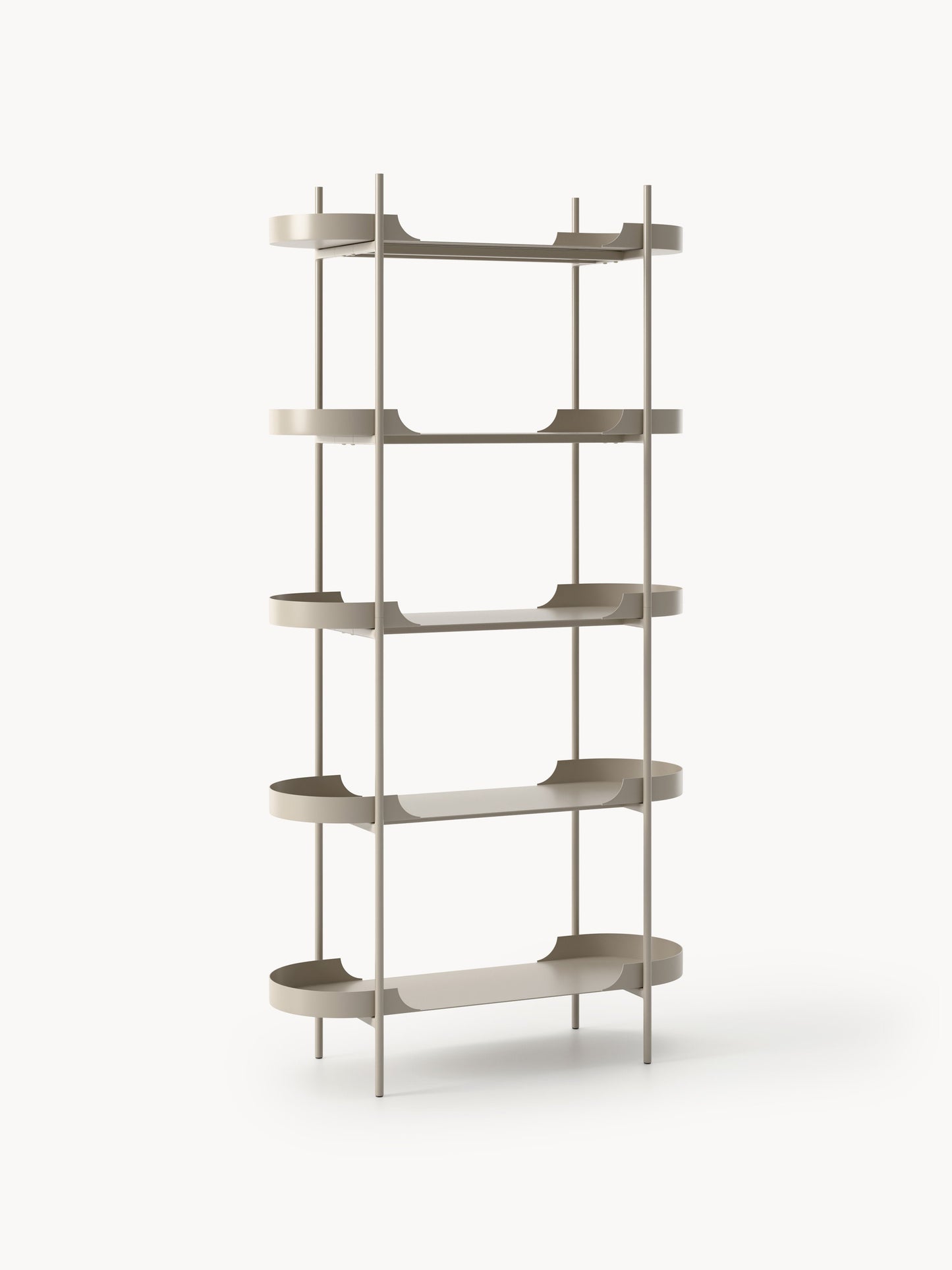Hohes Metall-Regal Taru