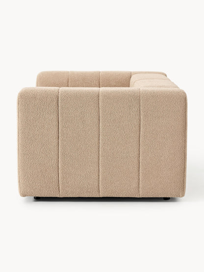 Modulares Bouclé-Sofa Lena (3-Sitzer)
