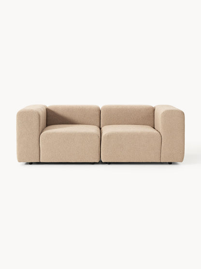Galeriebild 1 - Modulares Bouclé-Sofa Lena (3-Sitzer)