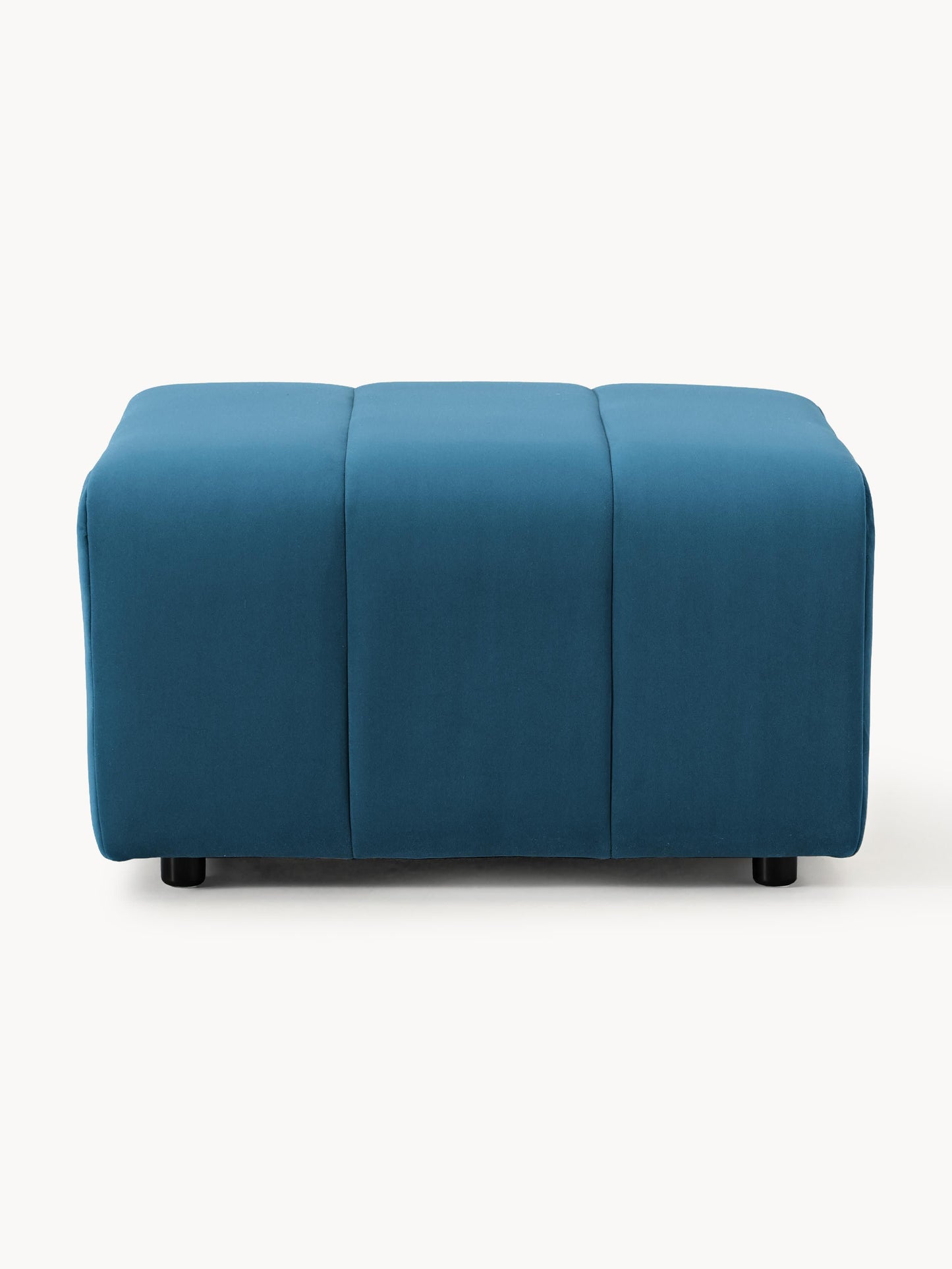 Samt-Sofa-Hocker Lena