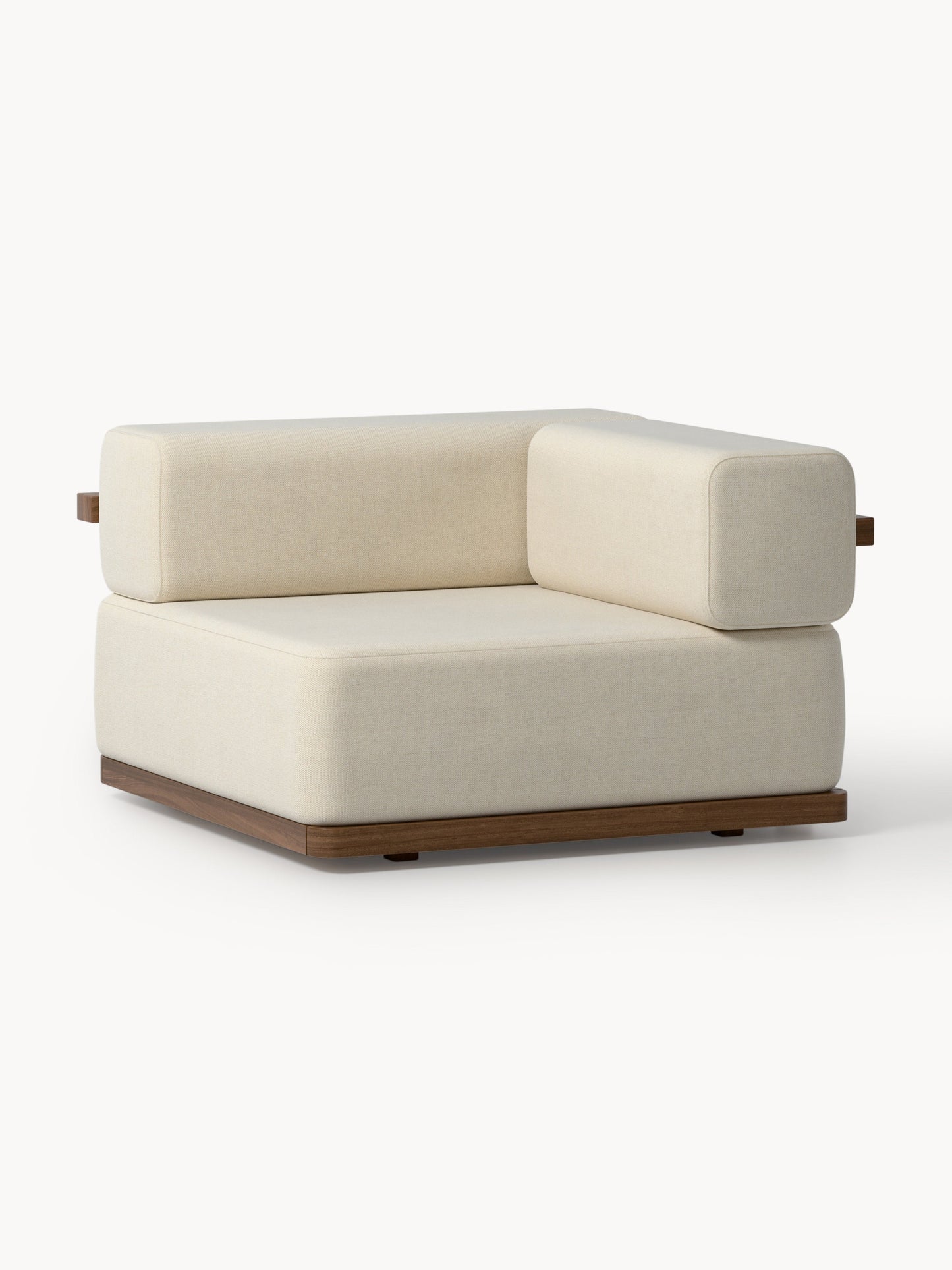 Garten-Lounge-Set Matheus aus Akazienholz, 3er-Set