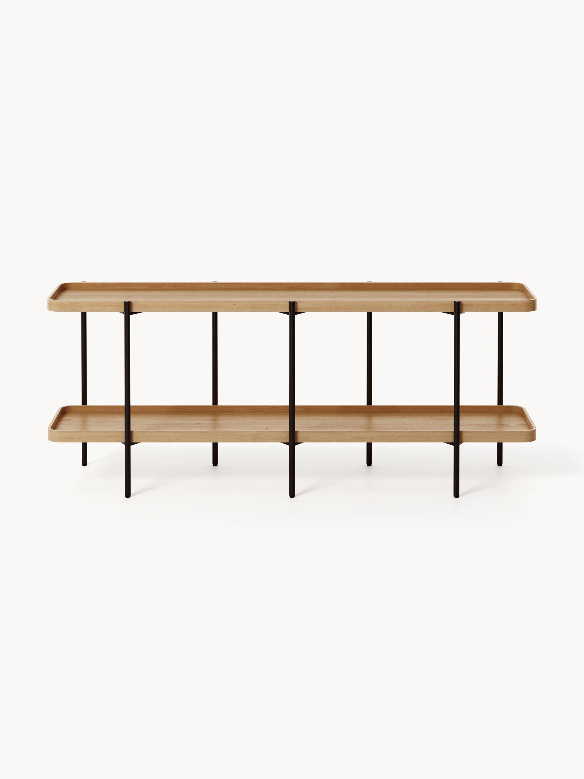 Niedriges Holz-Regal Renee