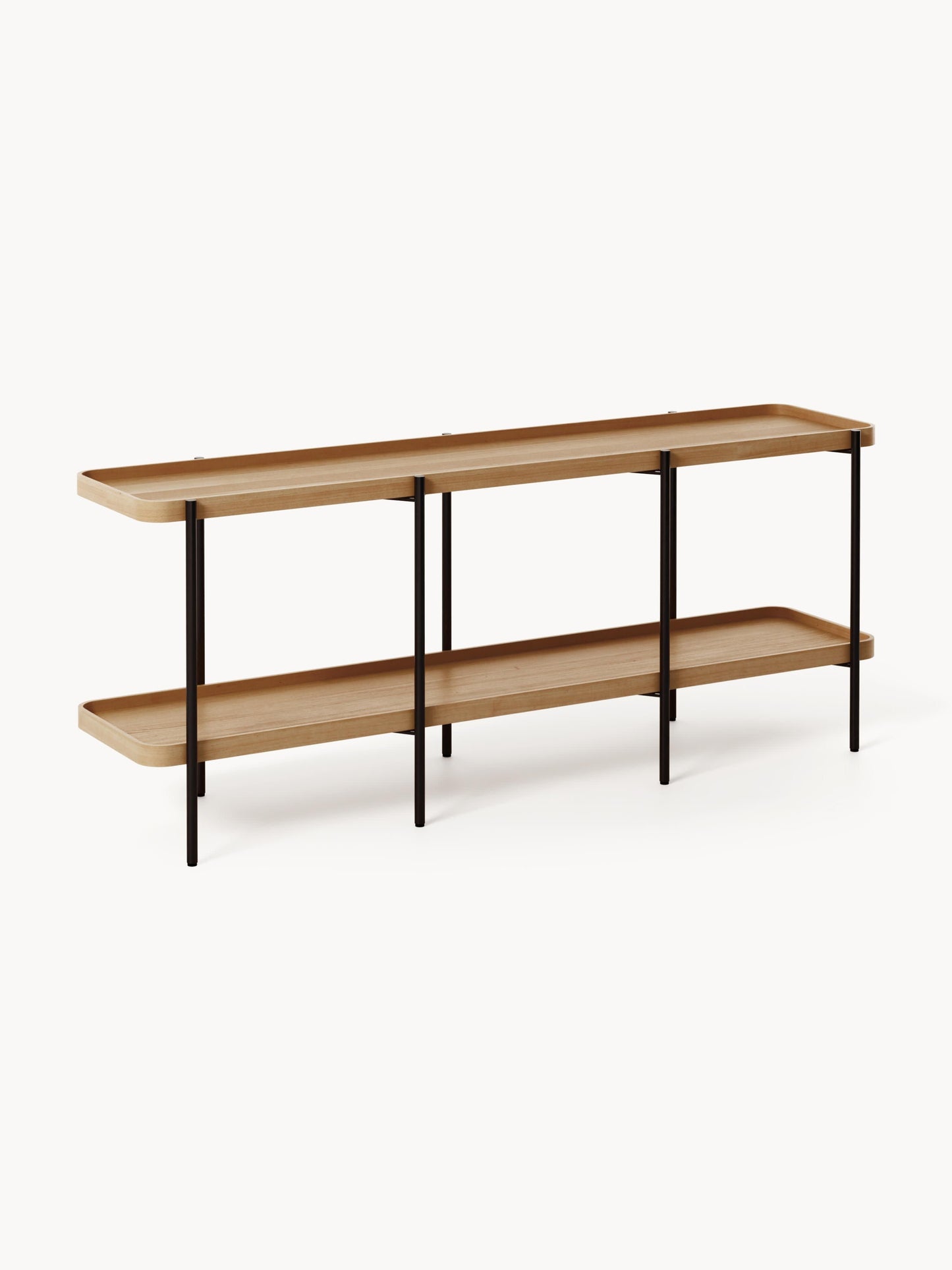 Niedriges Holz-Regal Renee