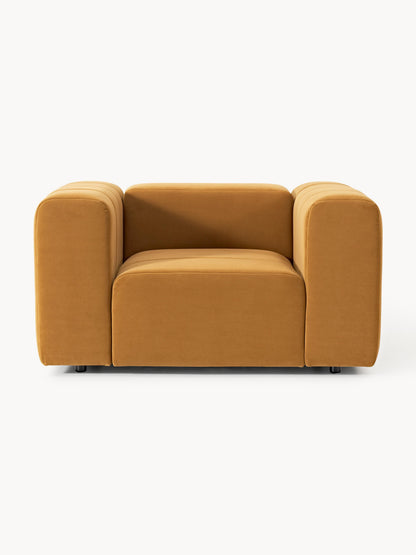 Samt-Loungesessel Lena