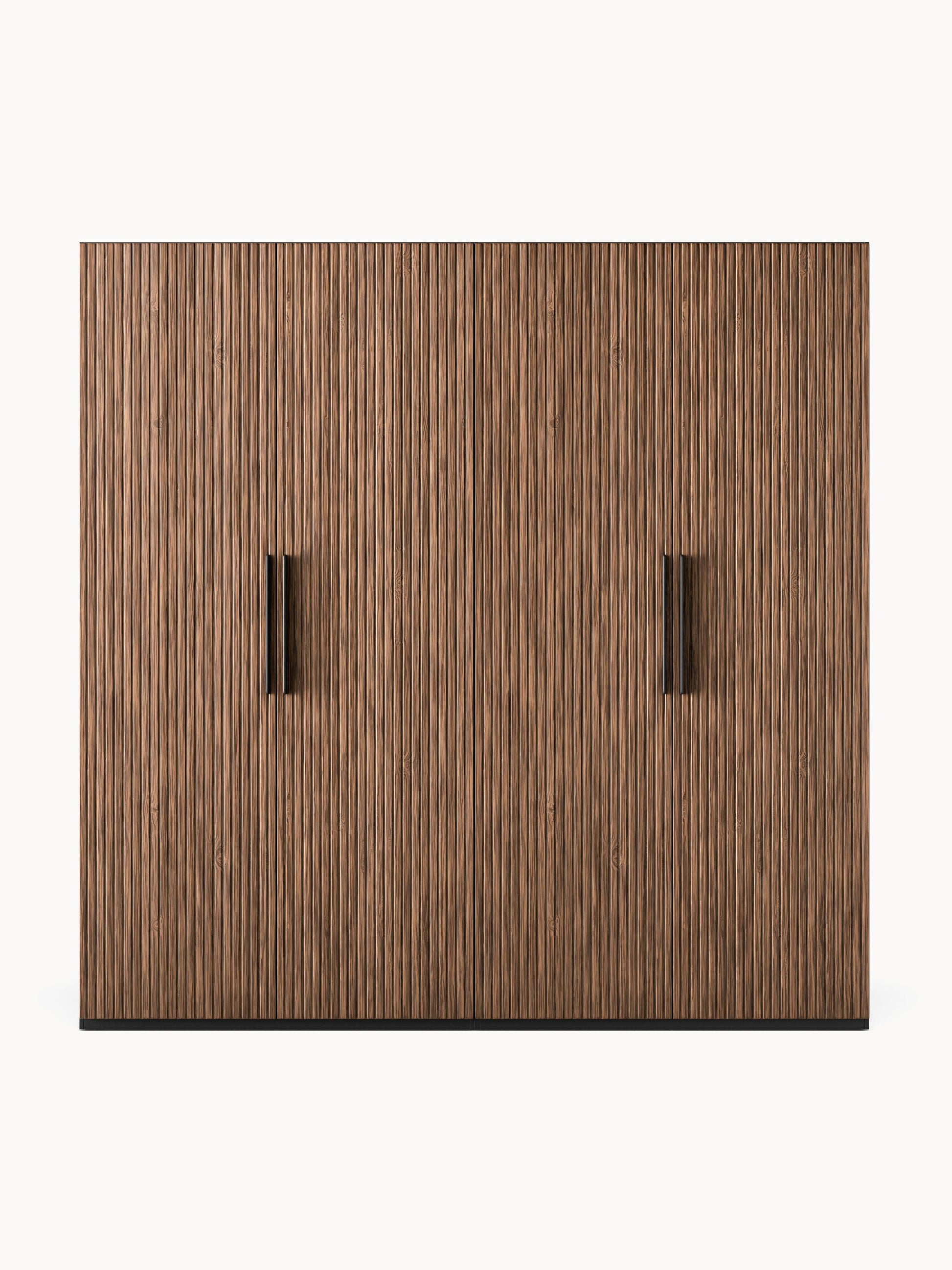 Modularer Drehtürenschrank Simone, 200 cm Breite, in verschiedenen Größen