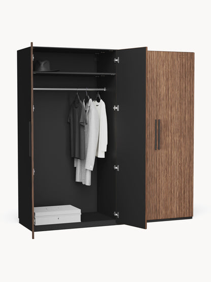 Modularer Drehtürenschrank Simone, 200 cm Breite, in verschiedenen Größen