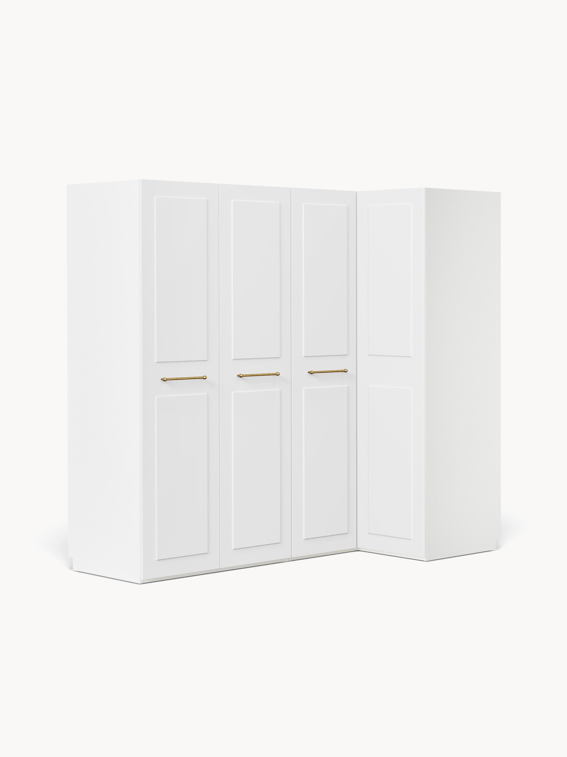 Galeriebild 1 - Modularer Eck-Kleiderschrank Charlotte