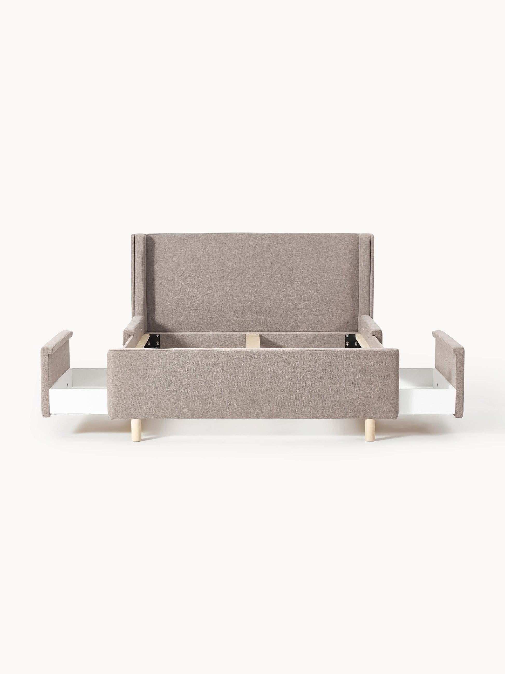 Polsterbett Arche mit Schubladen