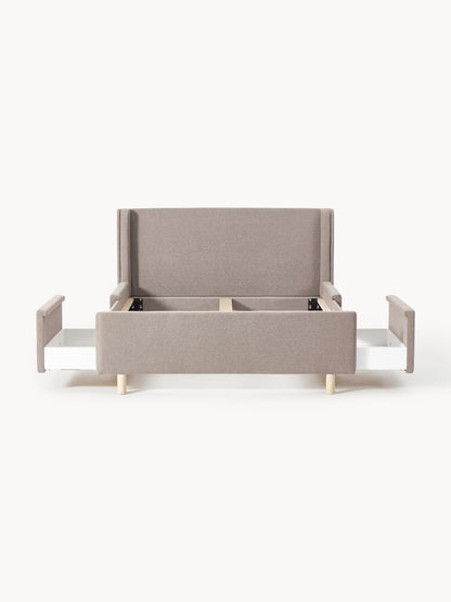 Polsterbett Arche mit Schubladen