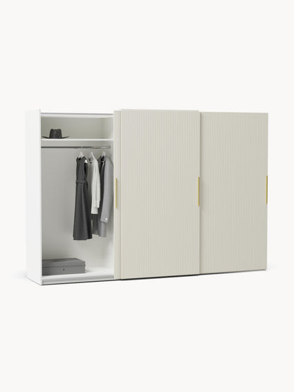 Modularer Schwebetürenschrank Simone, 300 cm Breite, in verschiedenen Größen