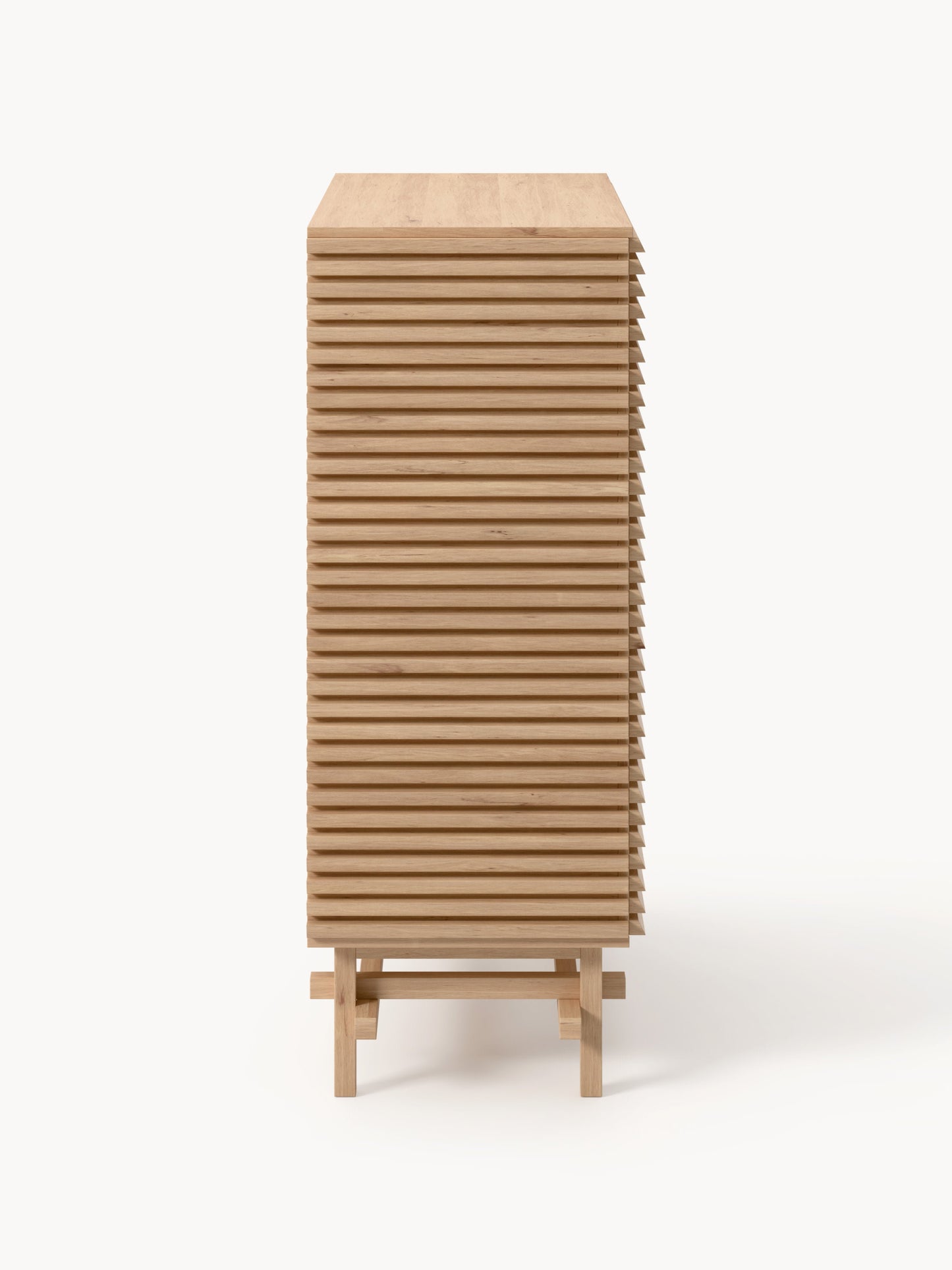 Highboard Pierce aus Eichenholz