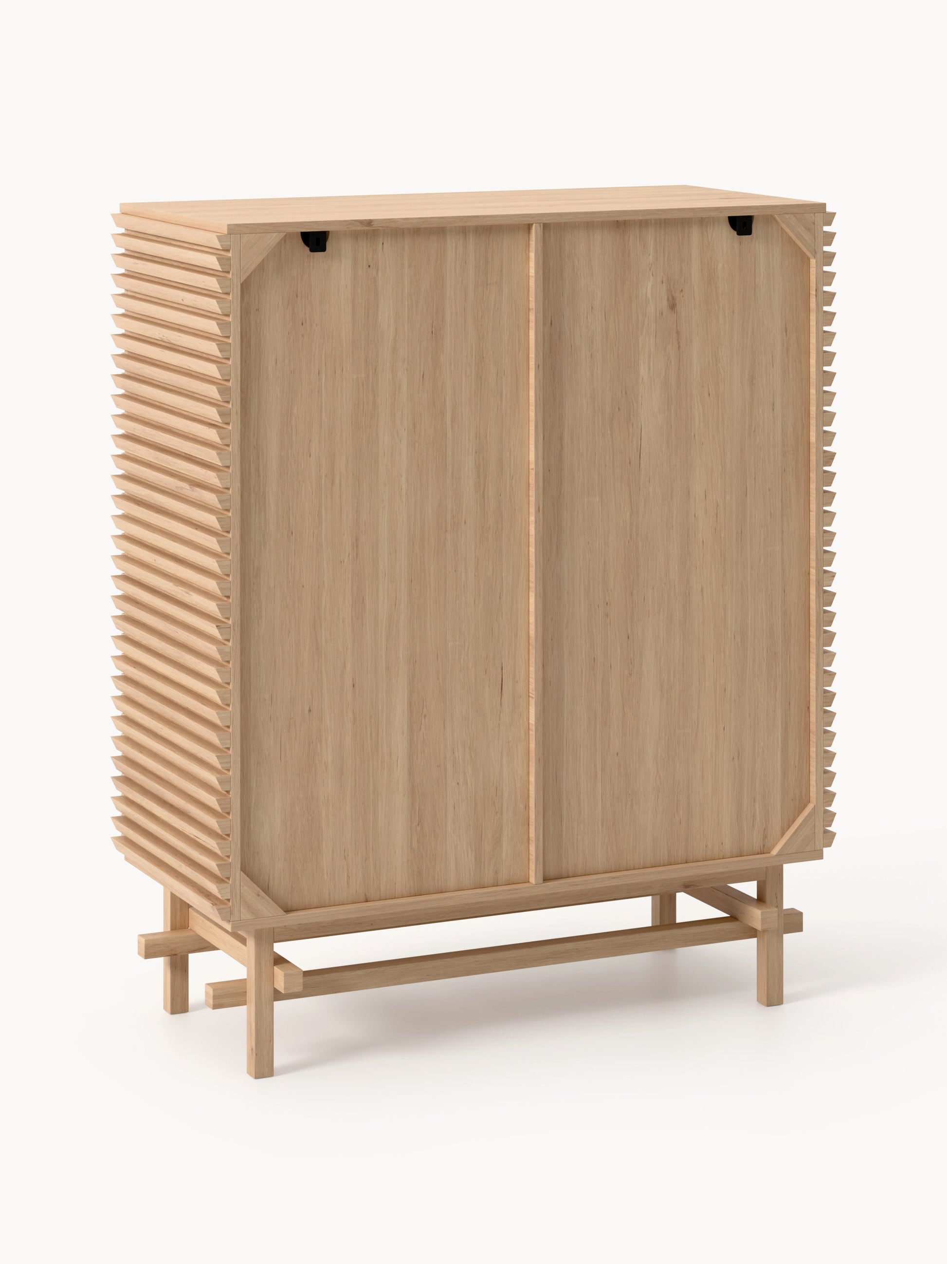 Highboard Pierce aus Eichenholz