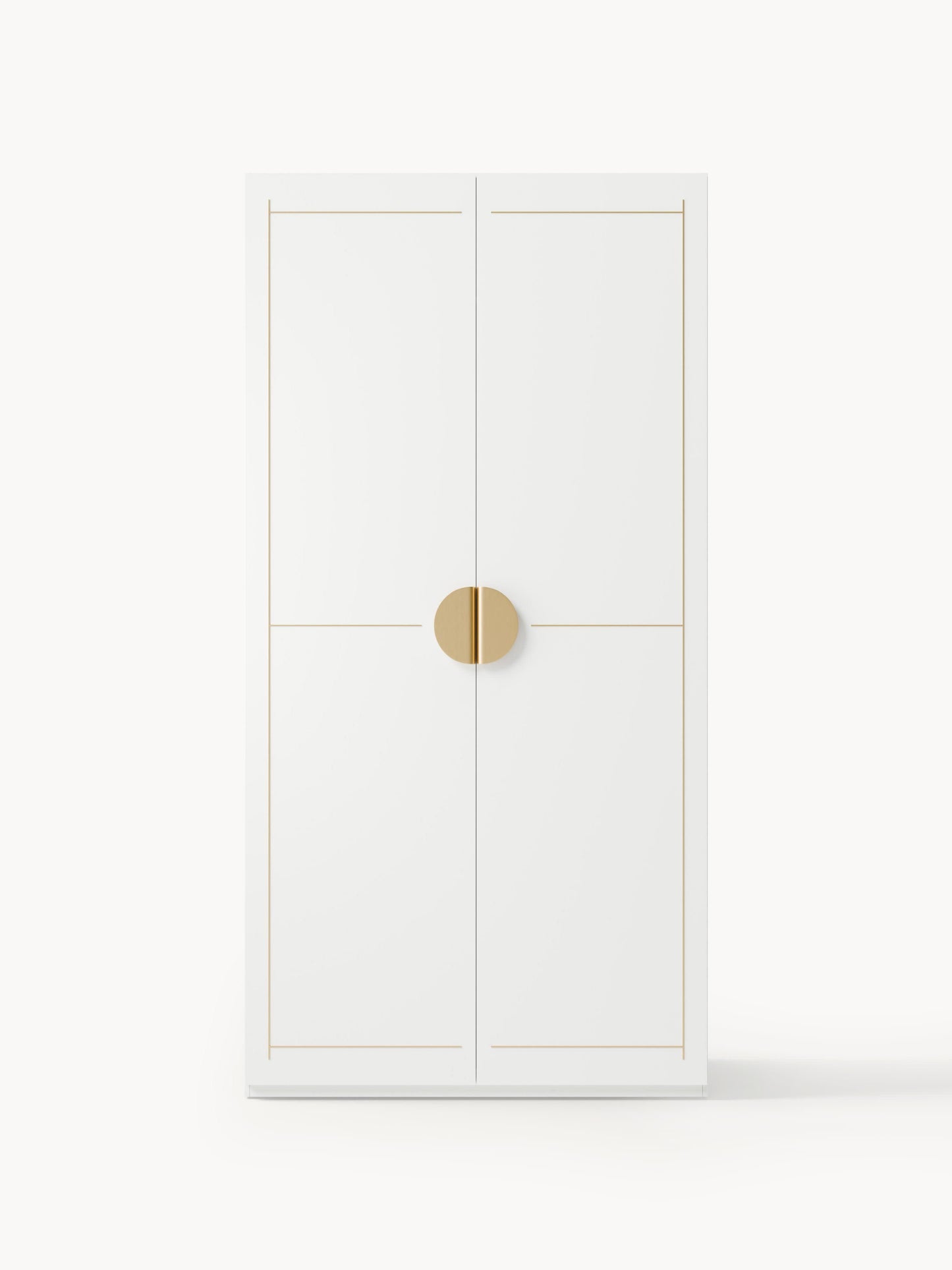 Modularer Drehtürenschrank Denise, 100 cm Breite, in verschiedenen Größen