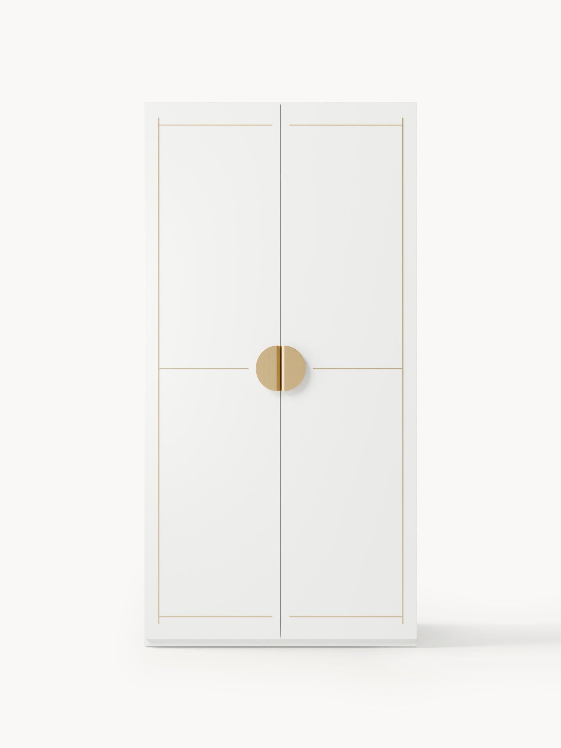 Modularer Drehtürenschrank Denise, 100 cm Breite, in verschiedenen Größen