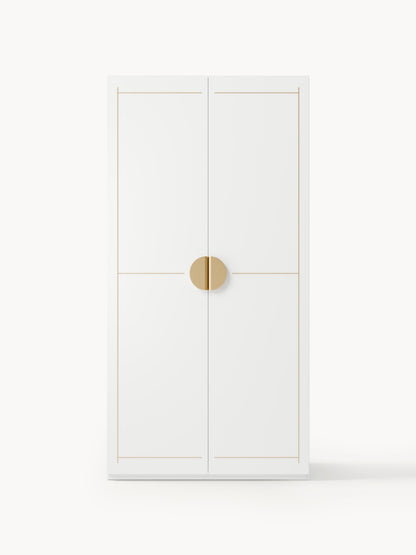 Modularer Drehtürenschrank Denise, 100 cm Breite, in verschiedenen Größen