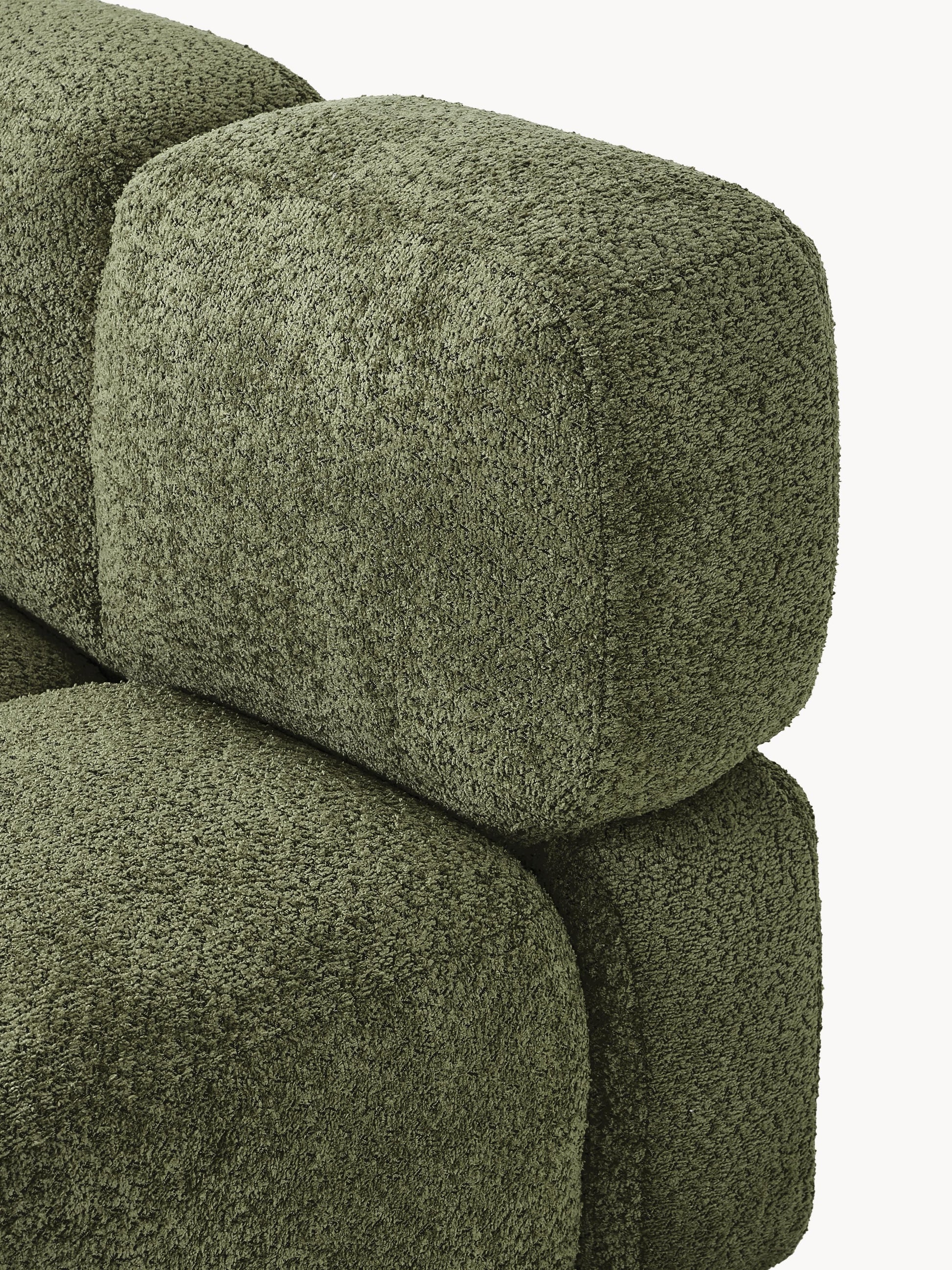 Mittelmodul Tayla aus Teddy-Bouclé