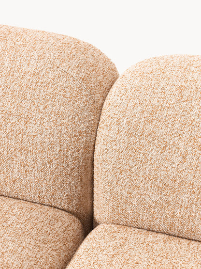 Modulares Bouclé-Sofa Wolke (3-Sitzer)