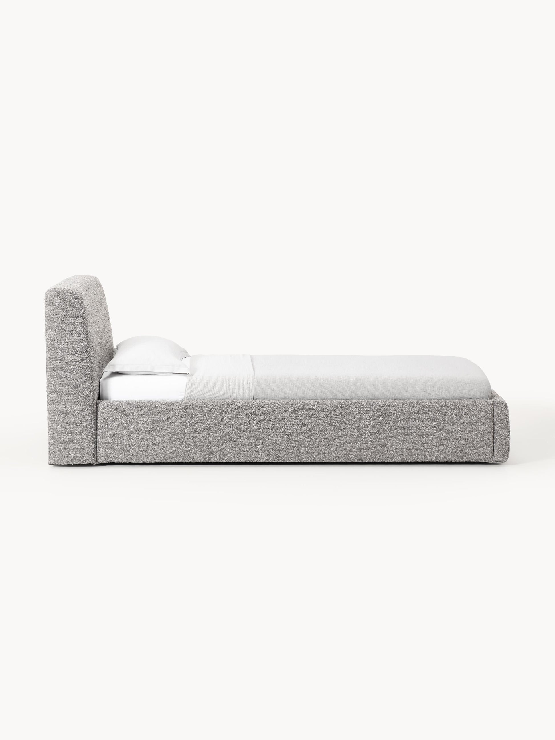 Bouclé-Einzelbett Cloud