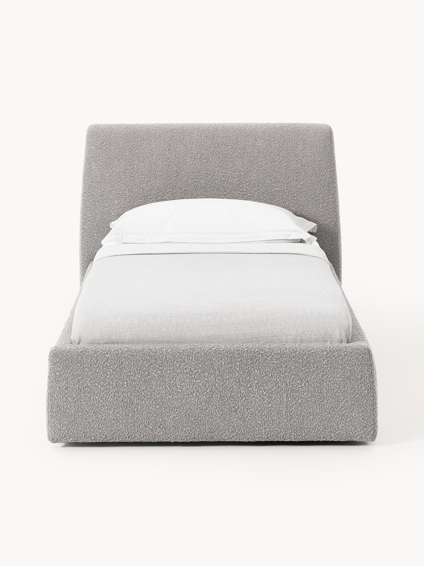 Bouclé-Einzelbett Cloud
