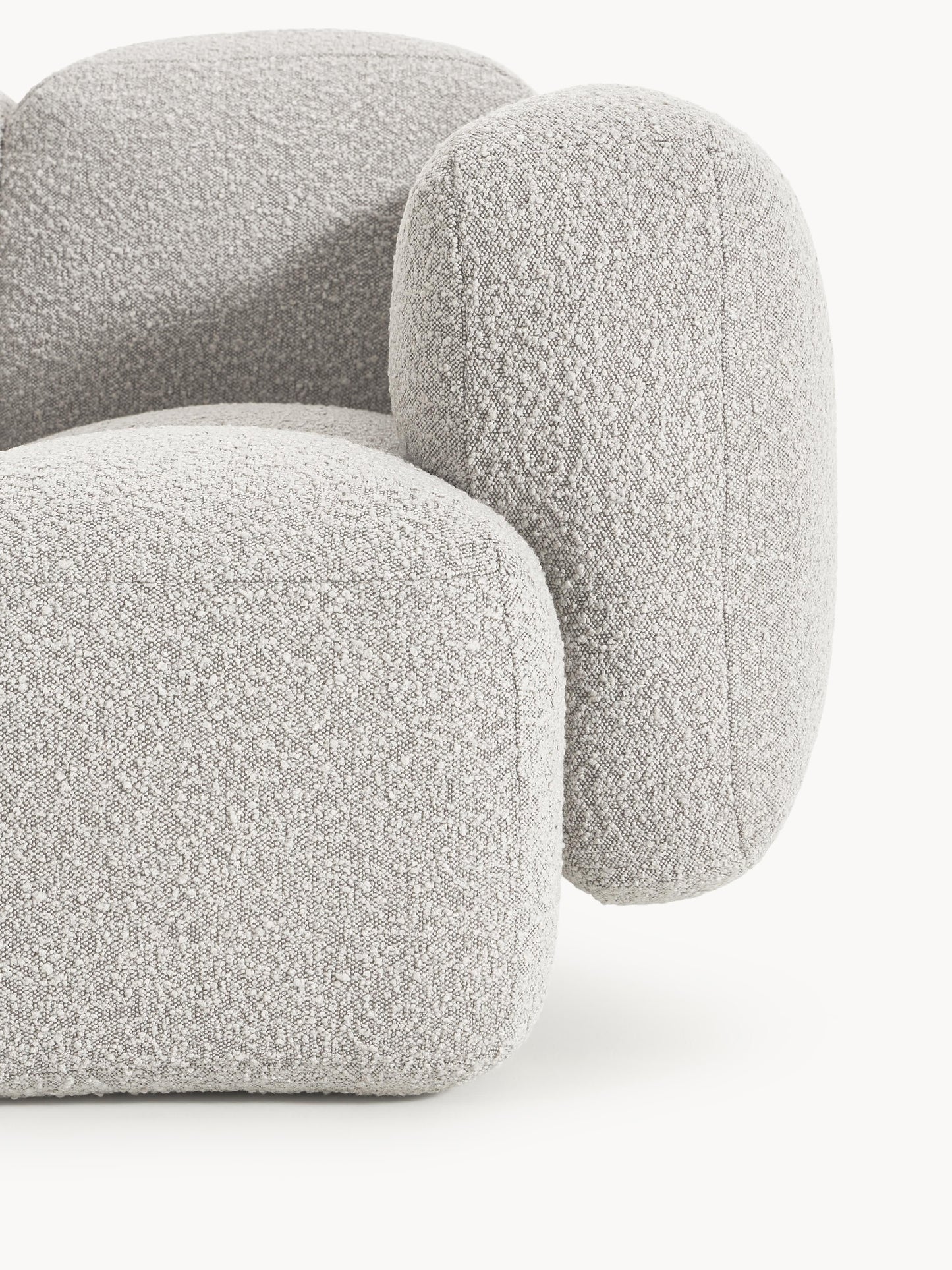 Eckmodul Tayla aus Bouclé