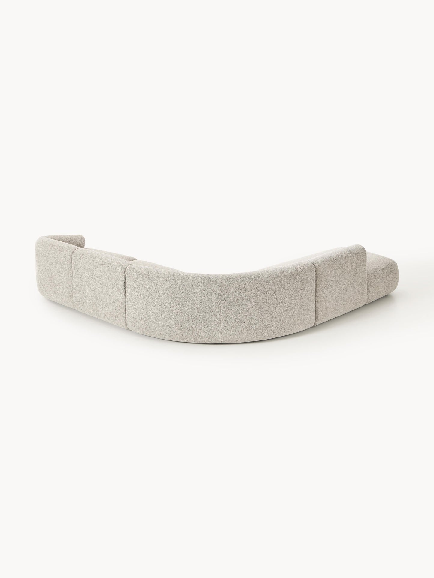 Modulares Bouclé-Ecksofa Sofia (4-Sitzer)