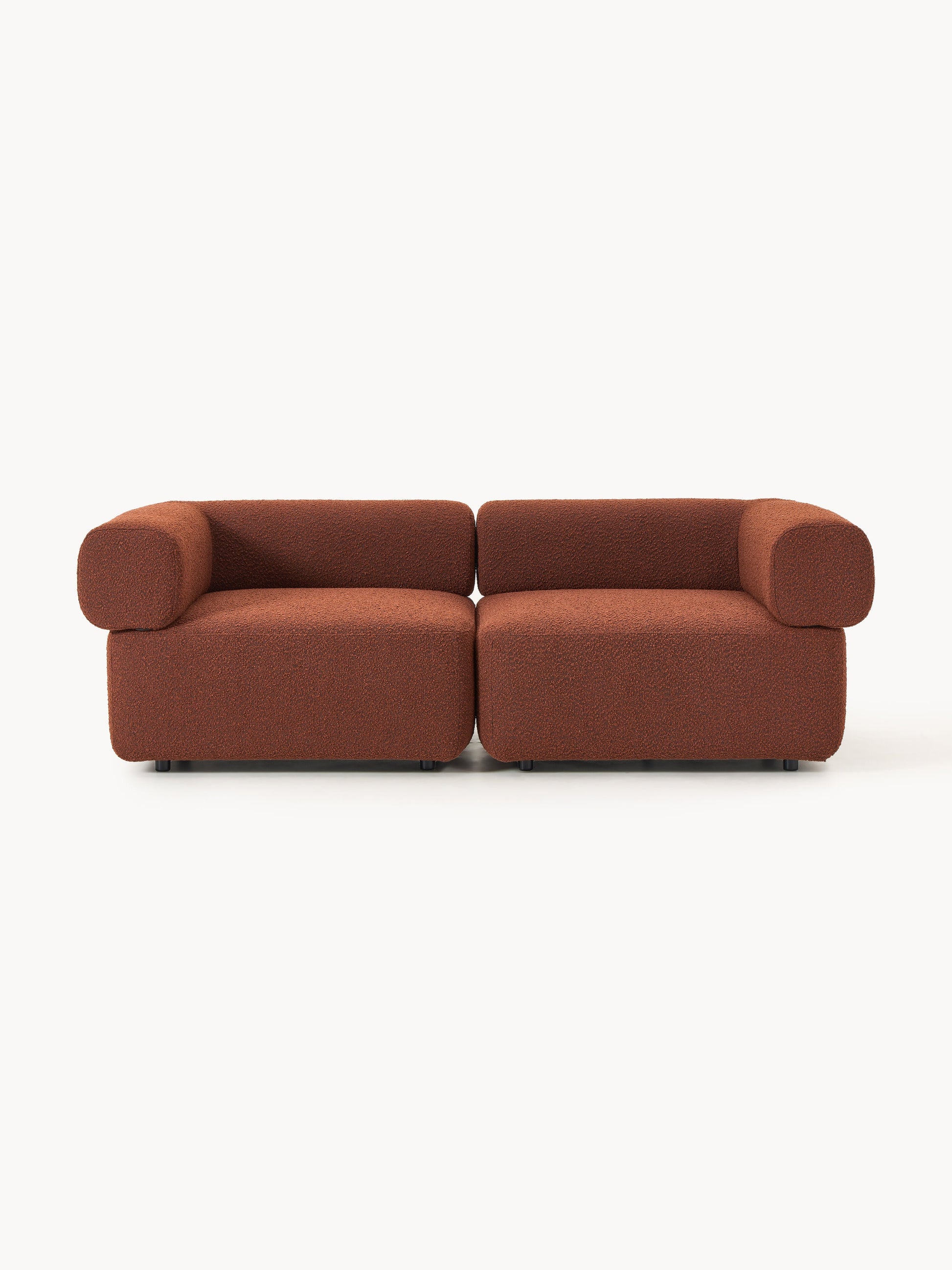 Galeriebild 1 - Modulares Bouclé-Sofa Anton (3-Sitzer)