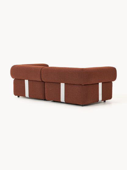 Modulares Bouclé-Sofa Anton (3-Sitzer)
