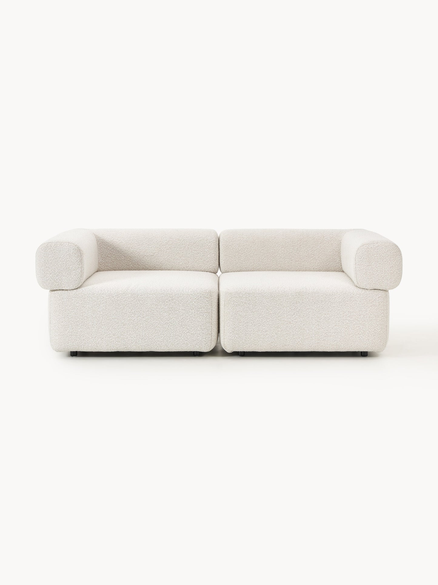 Galeriebild 1 - Modulares Bouclé-Sofa Anton (3-Sitzer)