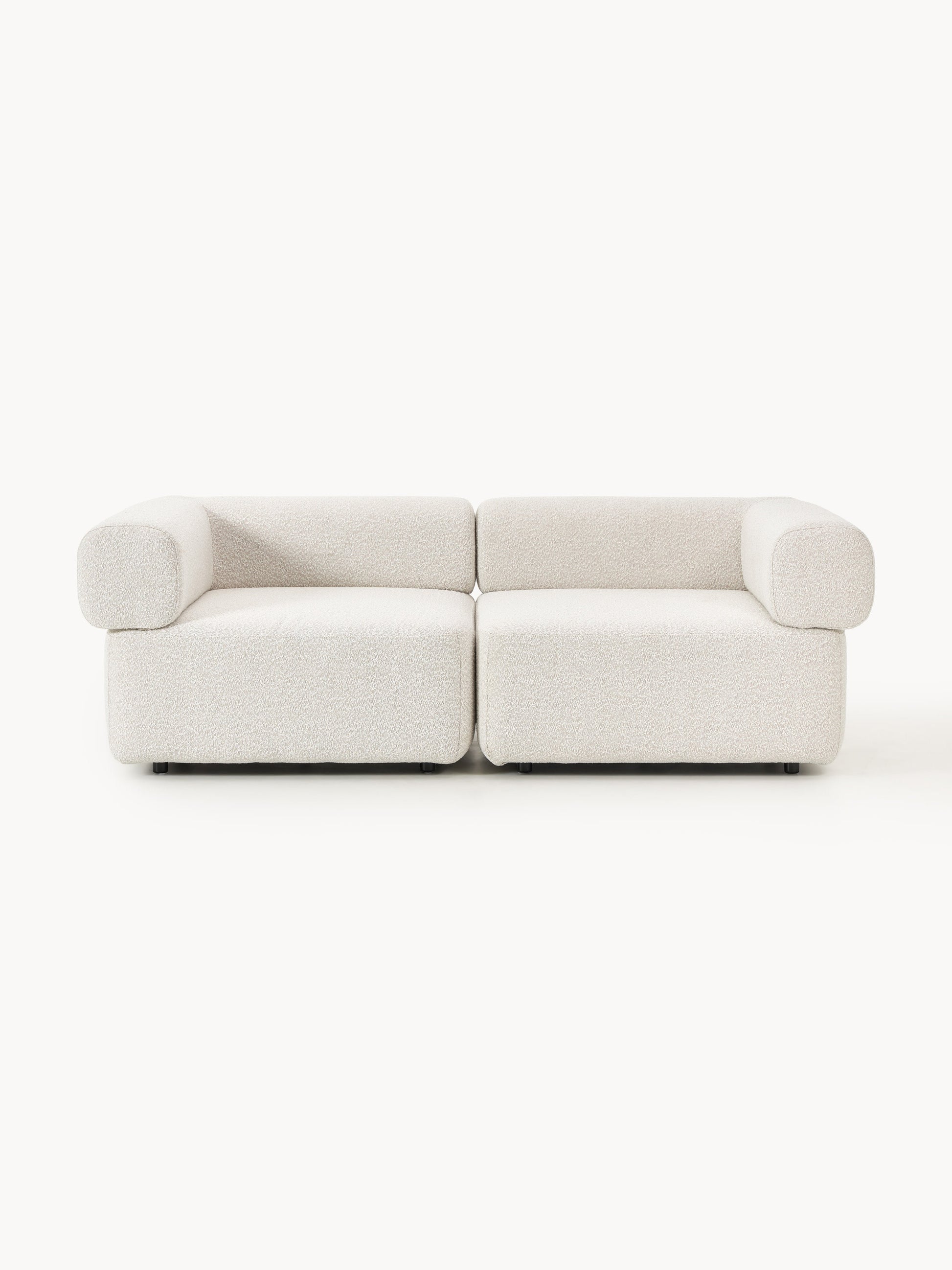Galeriebild 1 - Modulares Bouclé-Sofa Anton (3-Sitzer)