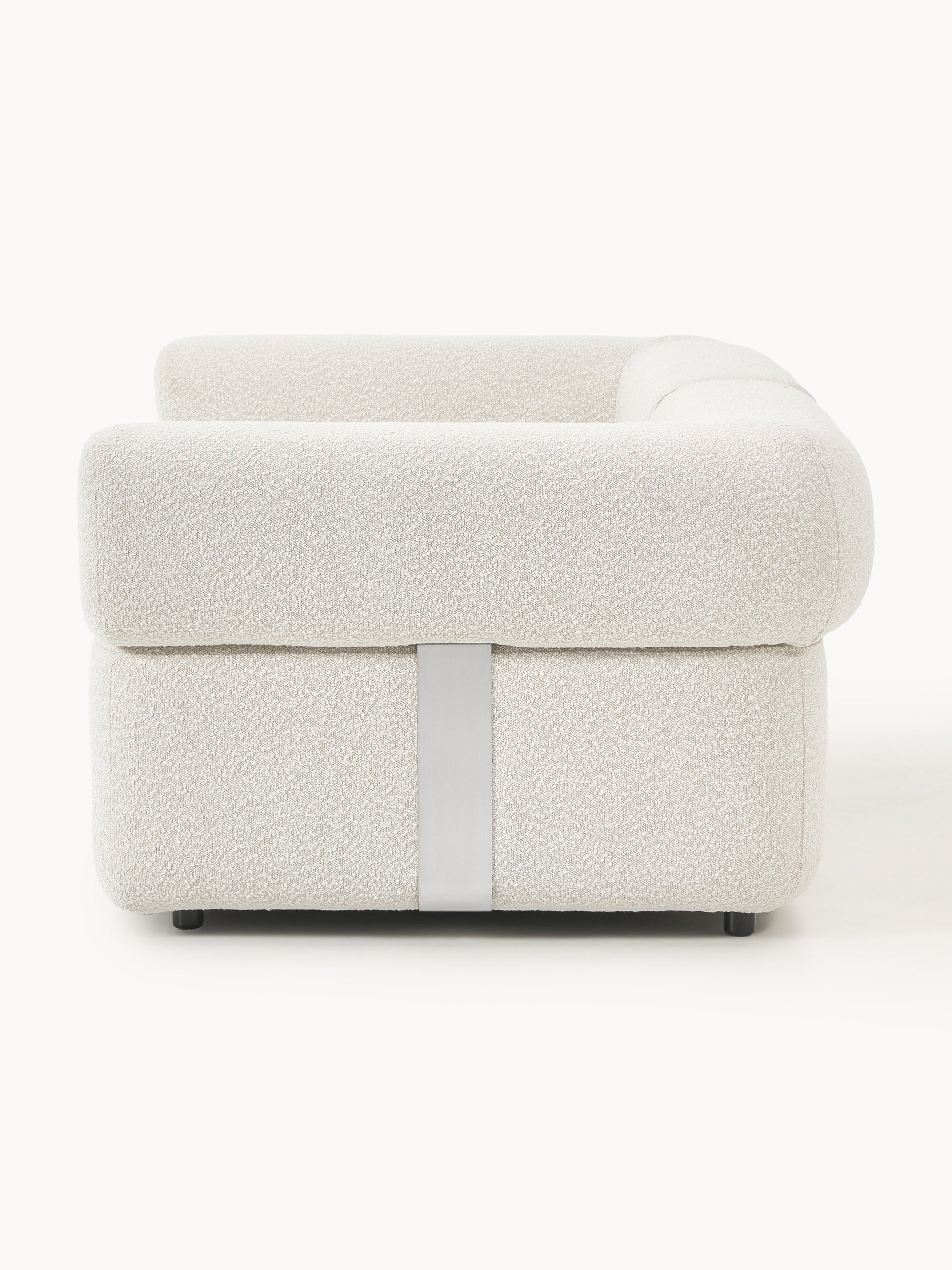 Modulares Bouclé-Sofa Anton (3-Sitzer)