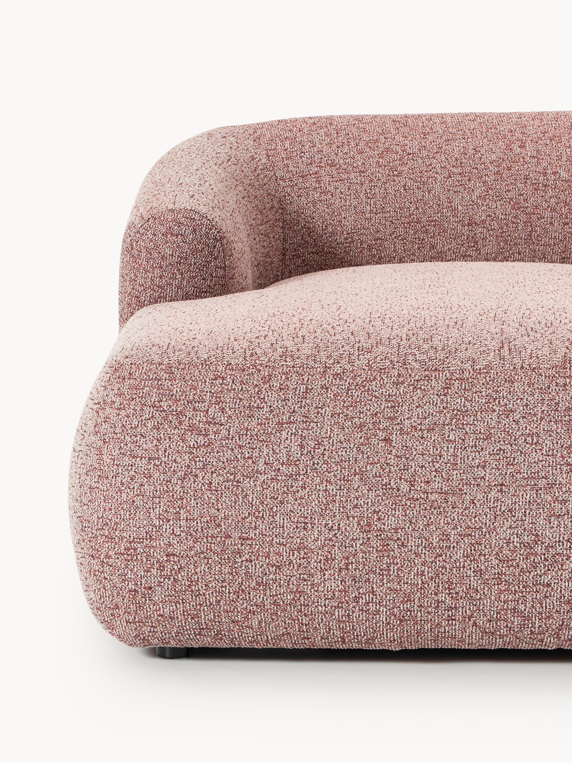 Modulares Bouclé-Ecksofa Sofia (3-Sitzer)
