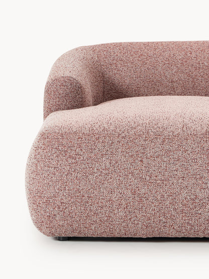 Modulares Bouclé-Ecksofa Sofia (3-Sitzer)