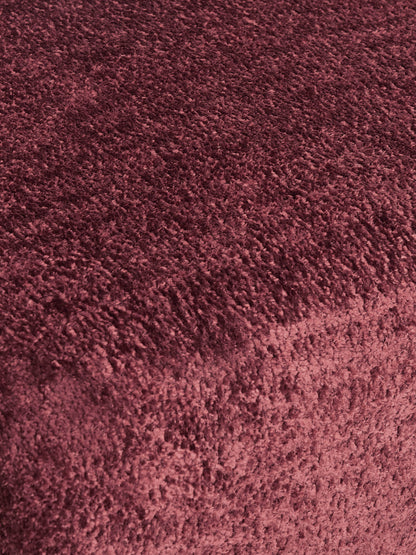 Modulares Teddy-Bouclé-Ecksofa Wolke (4-Sitzer)