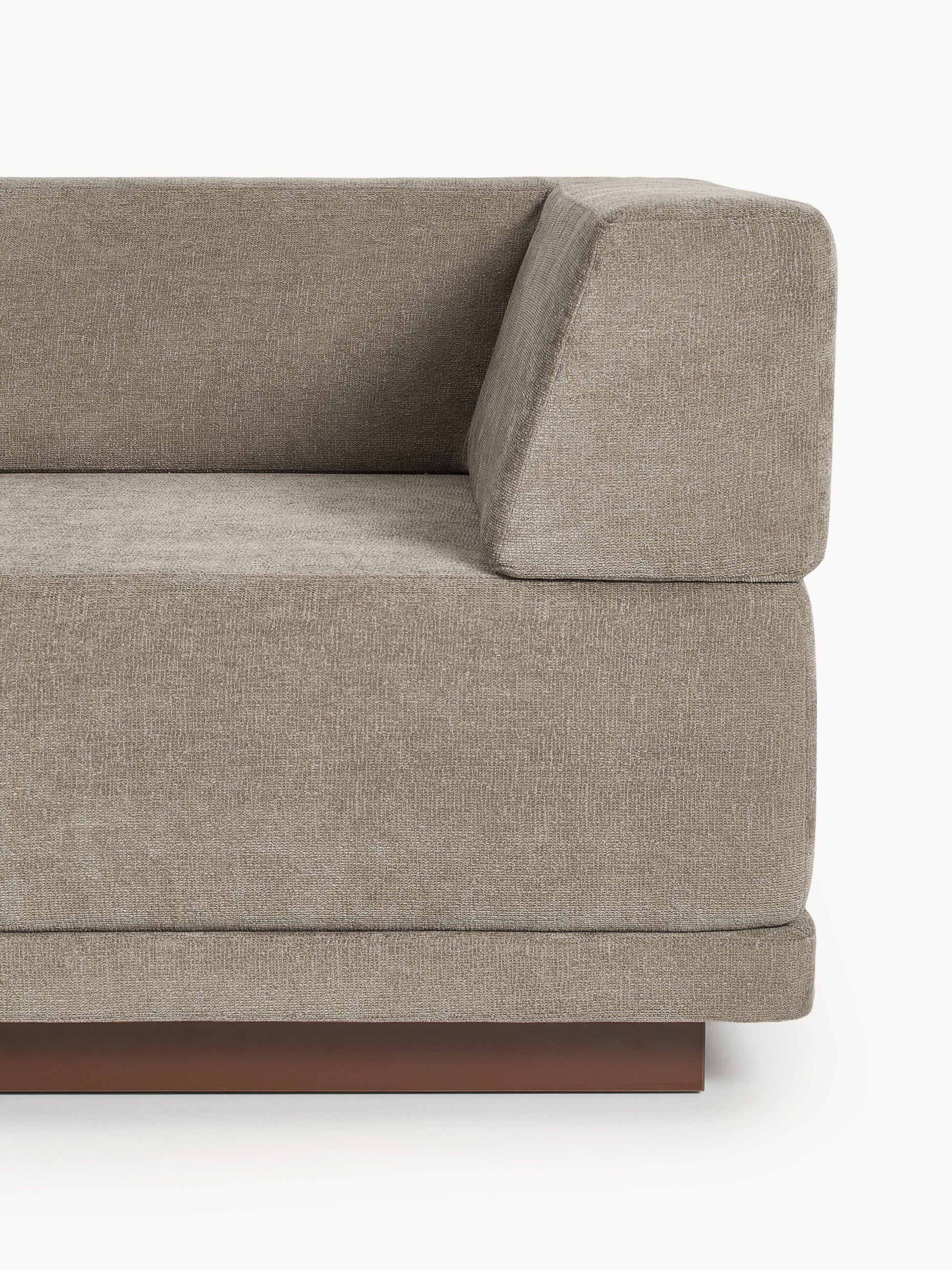 Modulares Sofa Colin (4-Sitzer) mit Couchtisch & Ottomane