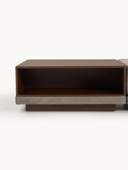 Modulares Sofa Colin (4-Sitzer) mit Couchtisch & Ottomane