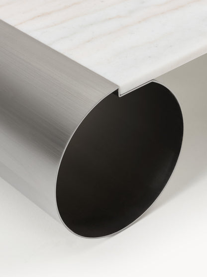 XL-Couchtisch Blaze mit Marmorplatte, B 160 cm