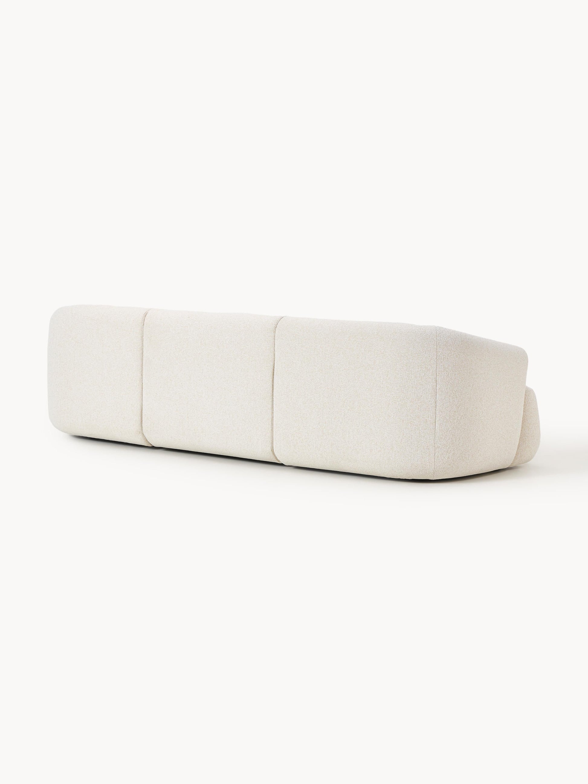 Modulares Bouclé-Sofa Sofia (3-Sitzer)