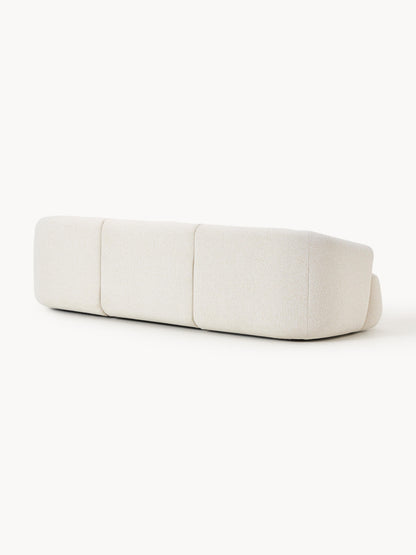 Modulares Bouclé-Sofa Sofia (3-Sitzer)