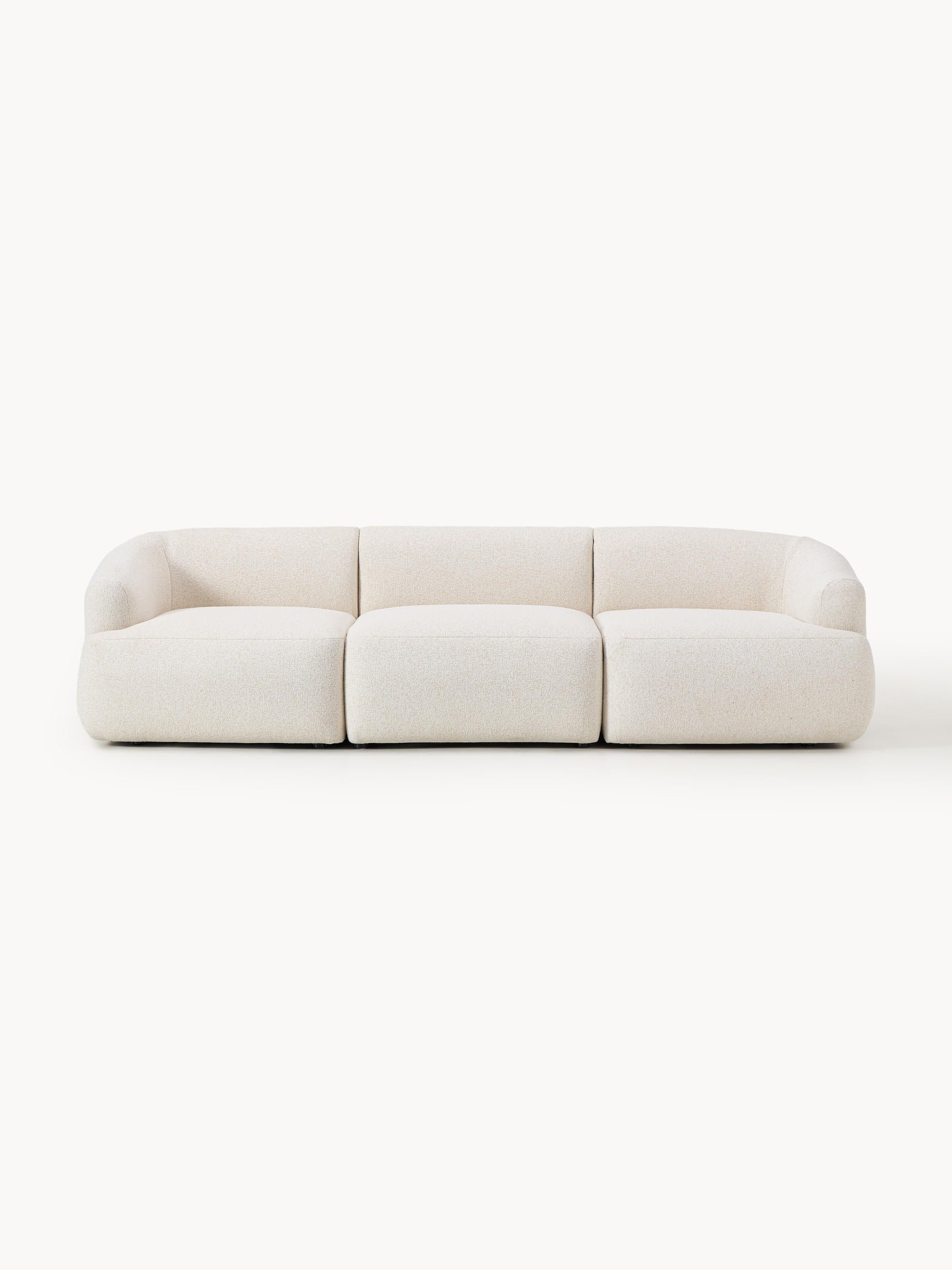 Galeriebild 1 - Modulares Bouclé-Sofa Sofia (3-Sitzer)