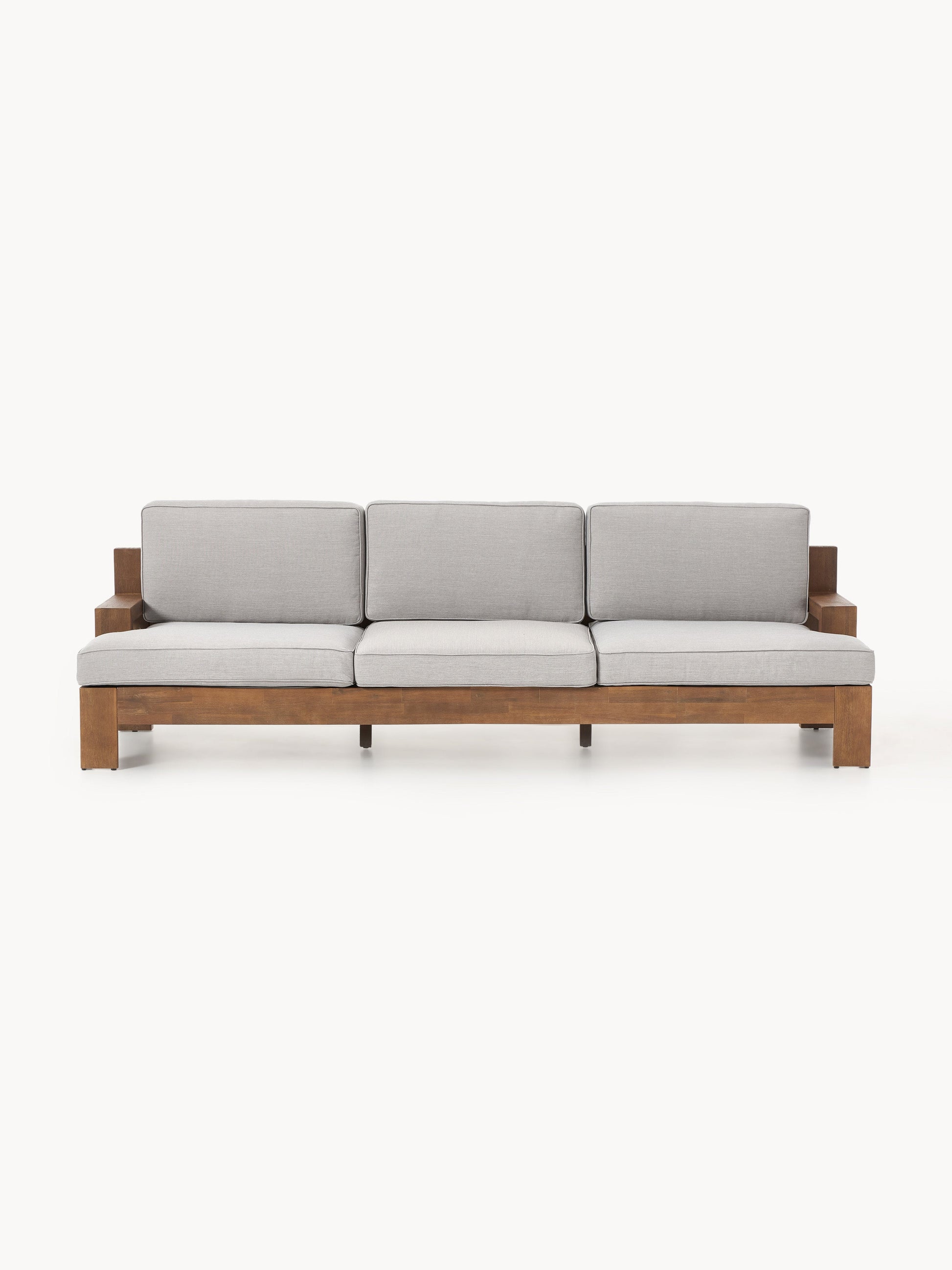 Galeriebild 1 - Garten-Loungesofa Joshua (3-Sitzer) aus Akazienholz