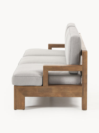 Garten-Loungesofa Joshua (3-Sitzer) aus Akazienholz