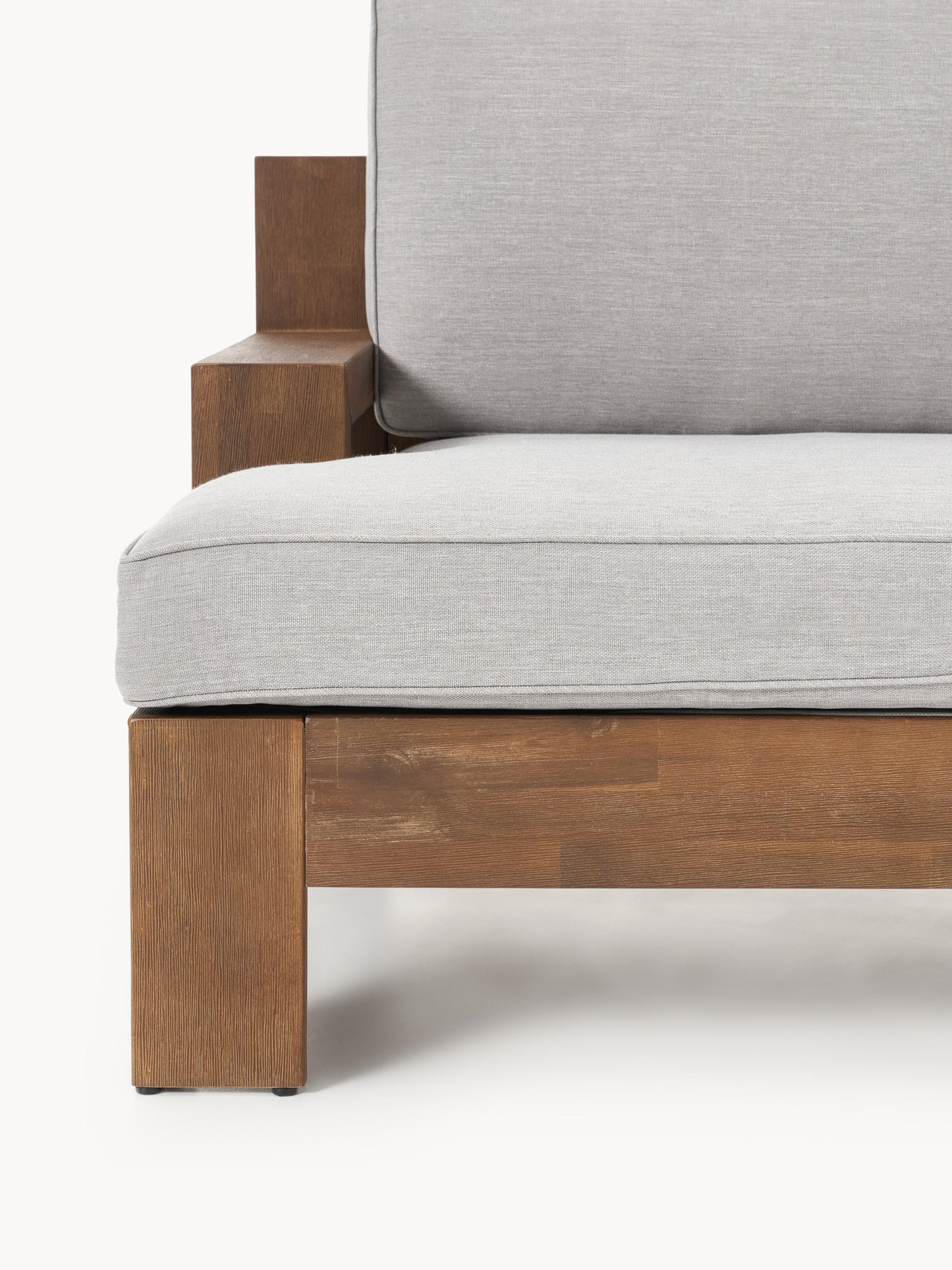 Garten-Loungesofa Joshua (3-Sitzer) aus Akazienholz